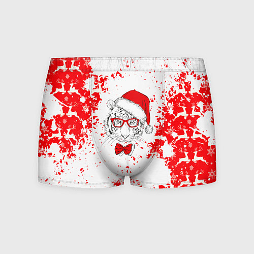 Мужские трусы Happy New Year Тигр / 3D-принт – фото 1
