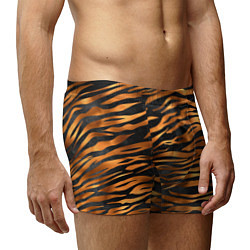 Трусы-боксеры мужские В шкуре тигра, цвет: 3D-принт — фото 2