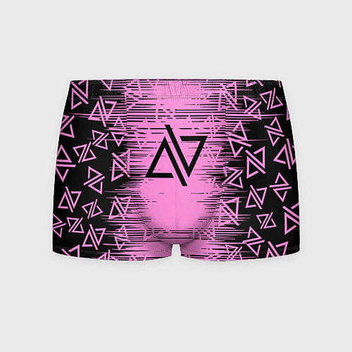 Мужские трусы Adele - Паттерн логотипов / 3D-принт – фото 1