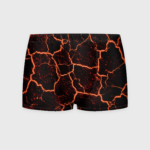 Мужские трусы Раскаленная лаваhot lava / 3D-принт – фото 1