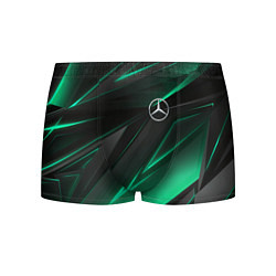 Трусы-боксеры мужские MERCEDES-BENZ AMG NEON STRIPES PETRONAS, цвет: 3D-принт