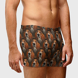 Трусы-боксеры мужские Dog patternt, цвет: 3D-принт — фото 2