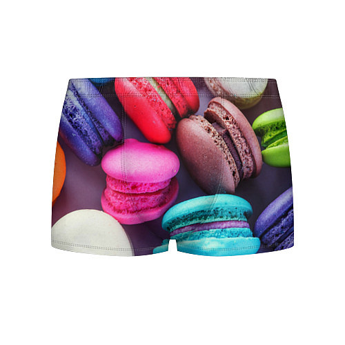 Мужские трусы Colorful Macaroons / 3D-принт – фото 1