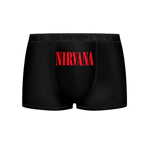 Мужские трусы Nirvana in Red / 3D-принт – фото 1