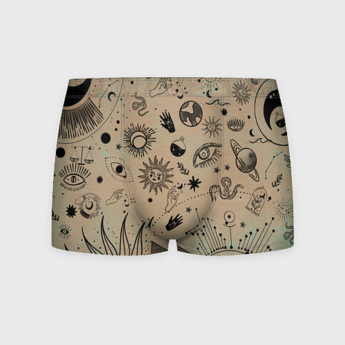 Мужские трусы Эзотерика / 3D-принт – фото 1