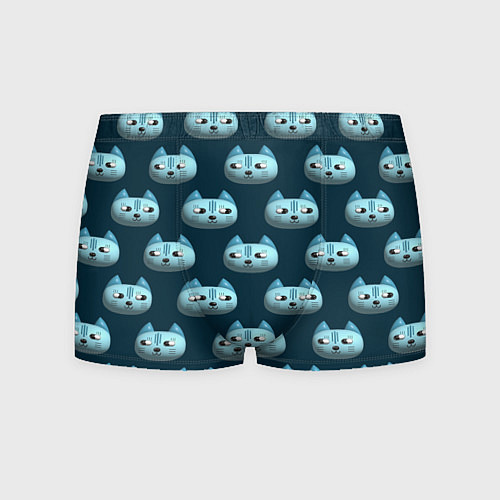 Мужские трусы Мордочки котов с эффектом 3d Паттерн / 3D-принт – фото 1