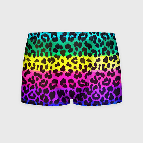 Мужские трусы Leopard Pattern Neon / 3D-принт – фото 1