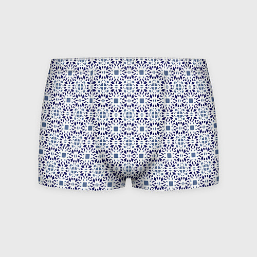 Мужские трусы ПАТТЕРН ГЕОМЕТРИЧЕСКИЙ ЗИМНИЙ / 3D-принт – фото 1