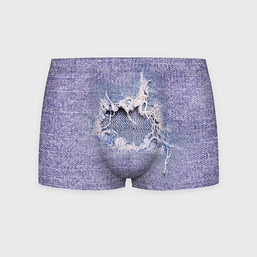 Мужские трусы Hole in jeans - Rag / 3D-принт – фото 1