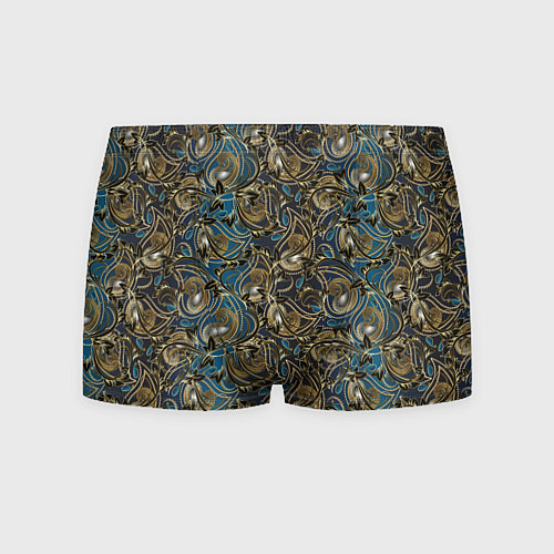 Мужские трусы Классические узоры текстуры / 3D-принт – фото 1
