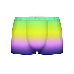 Трусы-боксеры мужские Разноцветный размытый фон градиент, цвет: 3D-принт