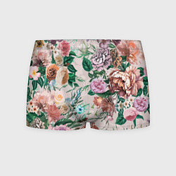 Мужские трусы Color floral pattern Expressionism Summer