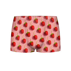 Трусы-боксеры мужские Strawberry Pattern, цвет: 3D-принт