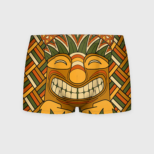 Мужские трусы Polynesian tiki LUCKY / 3D-принт – фото 1