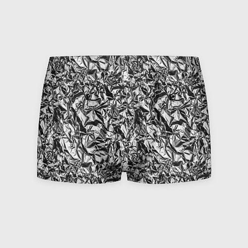 Мужские трусы Мятая фольга 3D / 3D-принт – фото 1