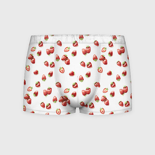 Мужские трусы Клубничка, паттерн / 3D-принт – фото 1