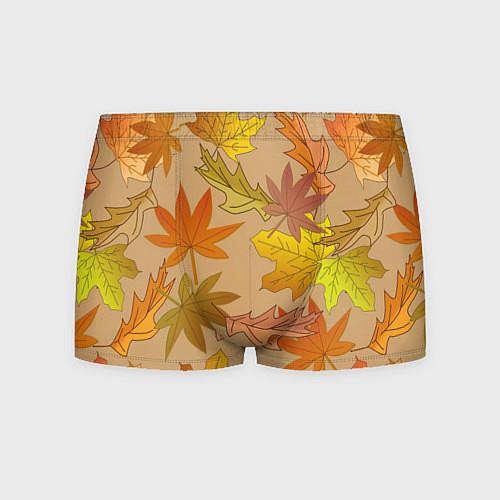 Мужские трусы Осенняя атмосфера / 3D-принт – фото 1
