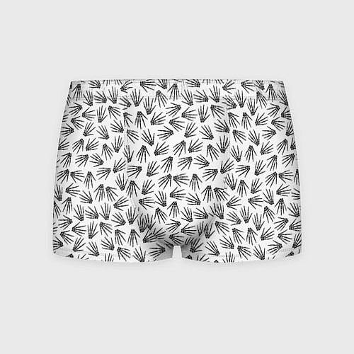 Мужские трусы Ладонь скелета / 3D-принт – фото 1