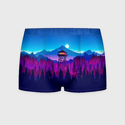 Трусы-боксеры мужские Firewatch, цвет: 3D-принт