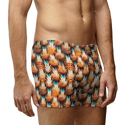 Трусы-боксеры мужские Боевое одеяние шамана, цвет: 3D-принт — фото 2