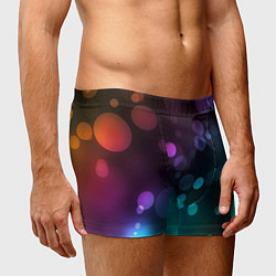 Трусы-боксеры мужские Абстракция блики, цвет: 3D-принт — фото 2