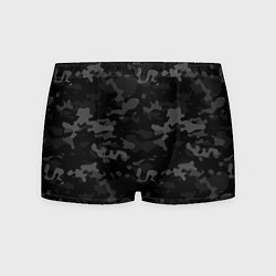 Трусы-боксеры мужские Ночной камуфляж, цвет: 3D-принт