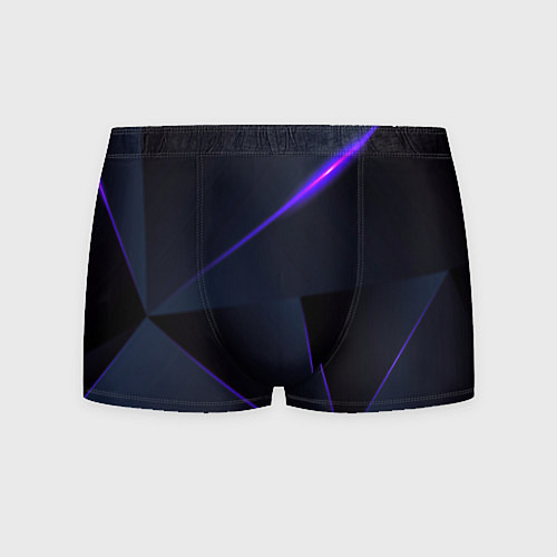 Мужские трусы Geometry stripes neon stiil / 3D-принт – фото 1