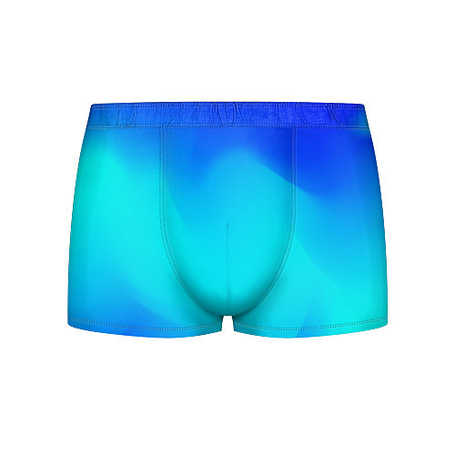 Мужские трусы Градиент синий / 3D-принт – фото 1