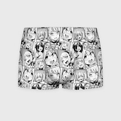 Трусы-боксеры мужские Anime hentai ahegao, цвет: 3D-принт