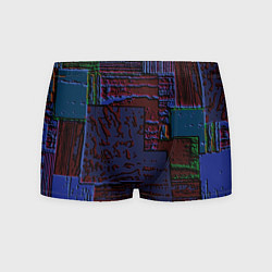 Трусы-боксеры мужские Рельеф плит, цвет: 3D-принт
