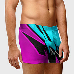 Трусы-боксеры мужские Неоновая униформа для зала, цвет: 3D-принт — фото 2