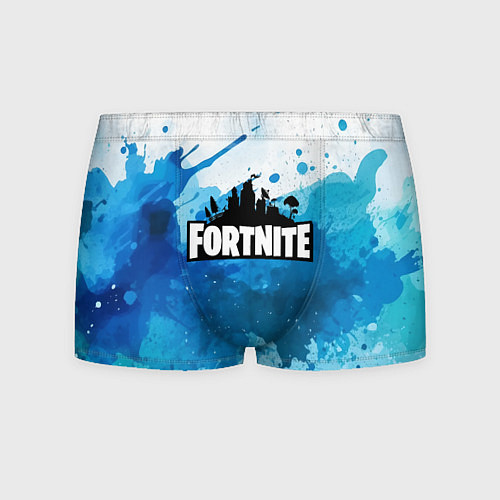 Мужские трусы Fortnite Logo Paint / 3D-принт – фото 1