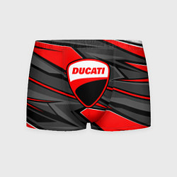 Мужские трусы Ducati - red stripes