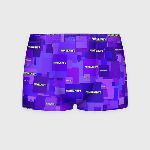Мужские трусы Minecraft pattern logo / 3D-принт – фото 1