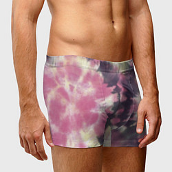 Трусы-боксеры мужские Tie-Dye дизайн, цвет: 3D-принт — фото 2