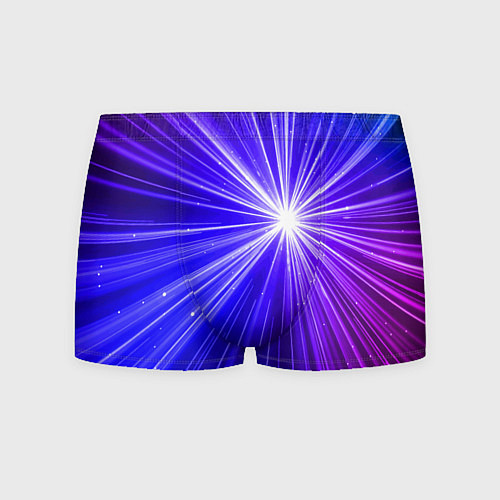Мужские трусы Космическое свечение / 3D-принт – фото 1