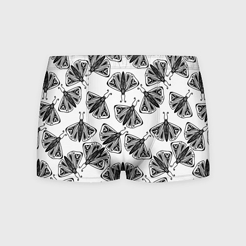 Мужские трусы Butterflies - gothic pattern / 3D-принт – фото 1