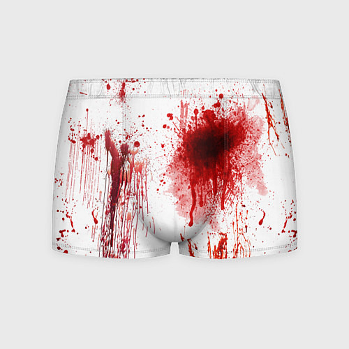 Мужские трусы Брызги крови / 3D-принт – фото 1