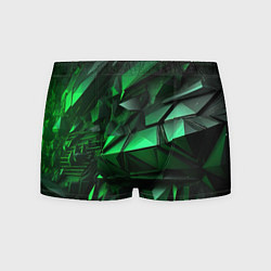 Мужские трусы Green abstract