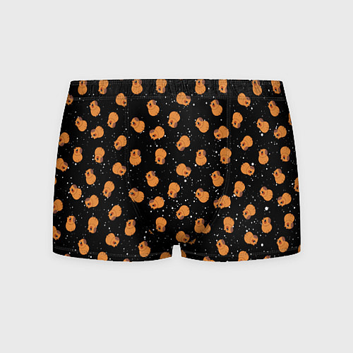 Мужские трусы Мини капибары в космосе / 3D-принт – фото 1