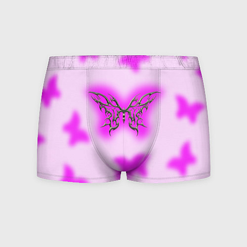 Мужские трусы Y2K purple butterfly / 3D-принт – фото 1
