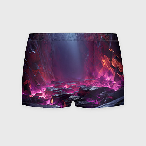 Мужские трусы Абстрактные фрагменты / 3D-принт – фото 1