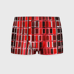 Мужские трусы Красные прямоугольники