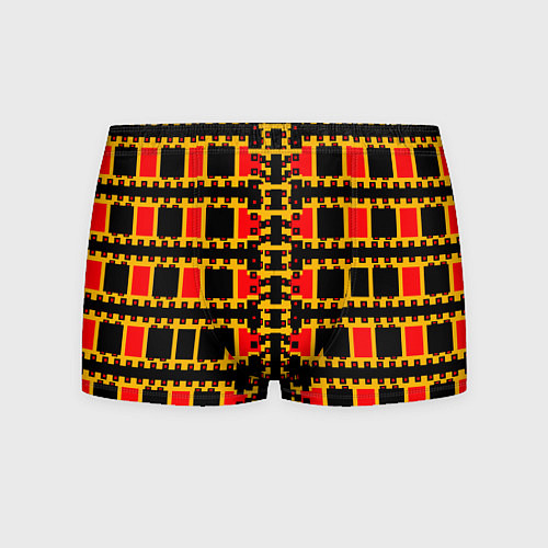 Мужские трусы Королевские квадраты / 3D-принт – фото 1