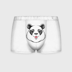 Трусы-боксеры мужские Влюблённый панда, цвет: 3D-принт