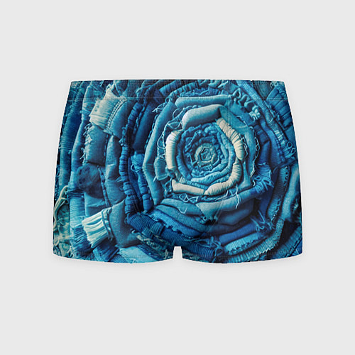 Мужские трусы Джинсовая роза - нейросеть / 3D-принт – фото 1