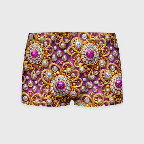 Мужские трусы Ювелирный паттерн / 3D-принт – фото 1