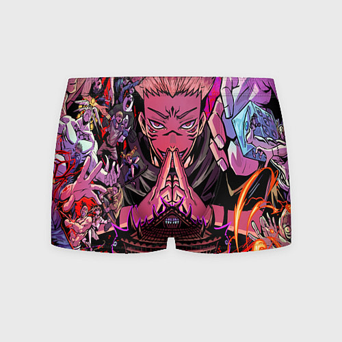 Мужские трусы Магическая битва Сукуна расширение территории / 3D-принт – фото 1