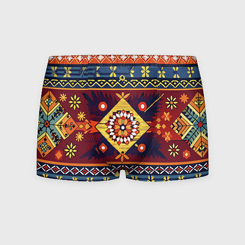 Мужские трусы Стиль советского ковра узоры и орнамент / 3D-принт – фото 1