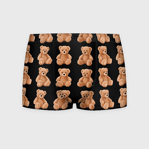 Мужские трусы Плюшевые мишки паттерн / 3D-принт – фото 1